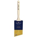 Benjamin Moore Paint Brush, Firm Brush, 2316 in L Bristle, NylonPolyester Bristle, Thin Angle Sash Handle U61810-017